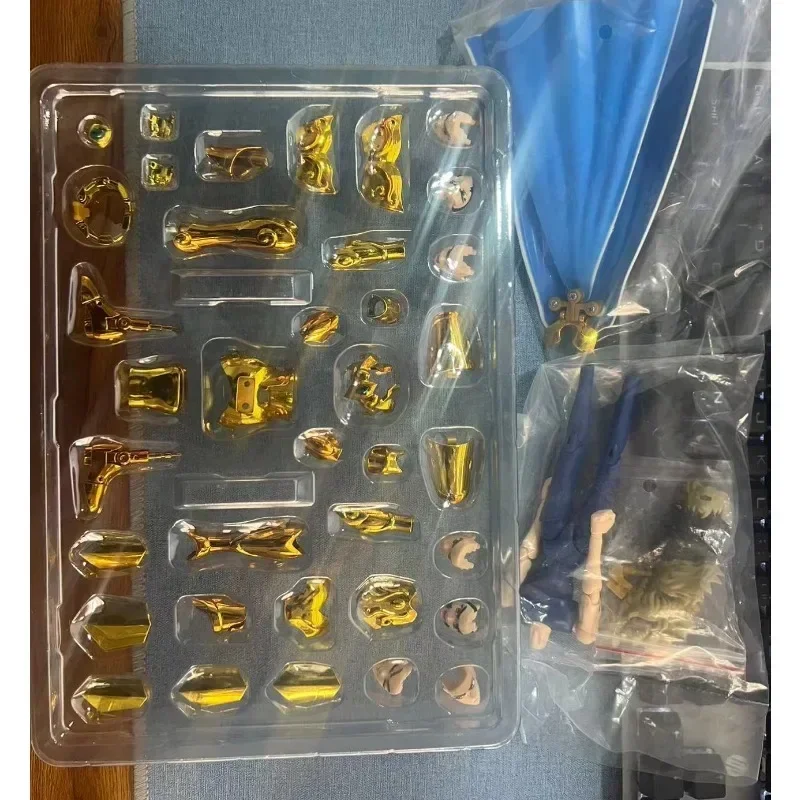CS Model Saint Seiya Myth Cloth EX 2.0 Lion/Leo Aiolia Gold Knights of The Zodiac Action Figure Op voorraad