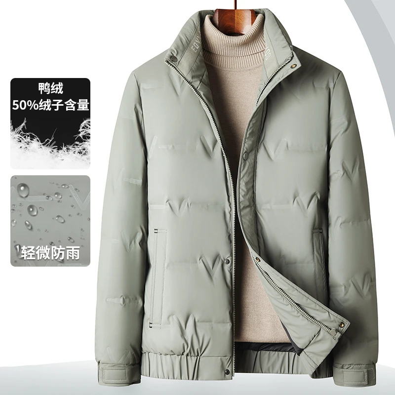 2024 new arrival winter jacket 90% white duck down jackets men,mens fashion thicken warm parkas high quality coat male clothing