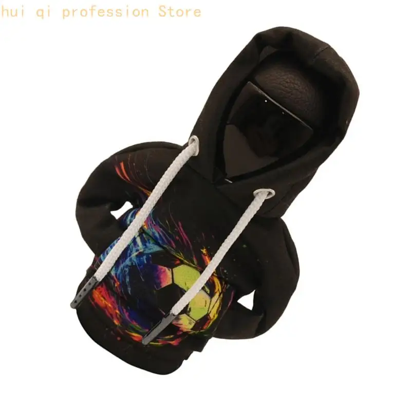 Auto Gear Shifter Hoodie Gearshift Cover Sweatshirt Gearstick Hoodie Cover H8WE – Detail 7