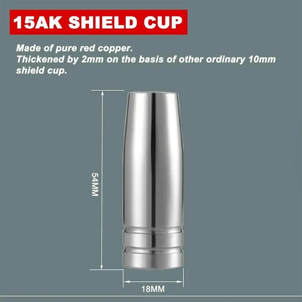 MB15 15AK MIG Welding Contact Tip 0.6mm 0.8mm 0.9mm 1.0mm 1.2mm Protective Nozzle Welding & Soldering Supplies