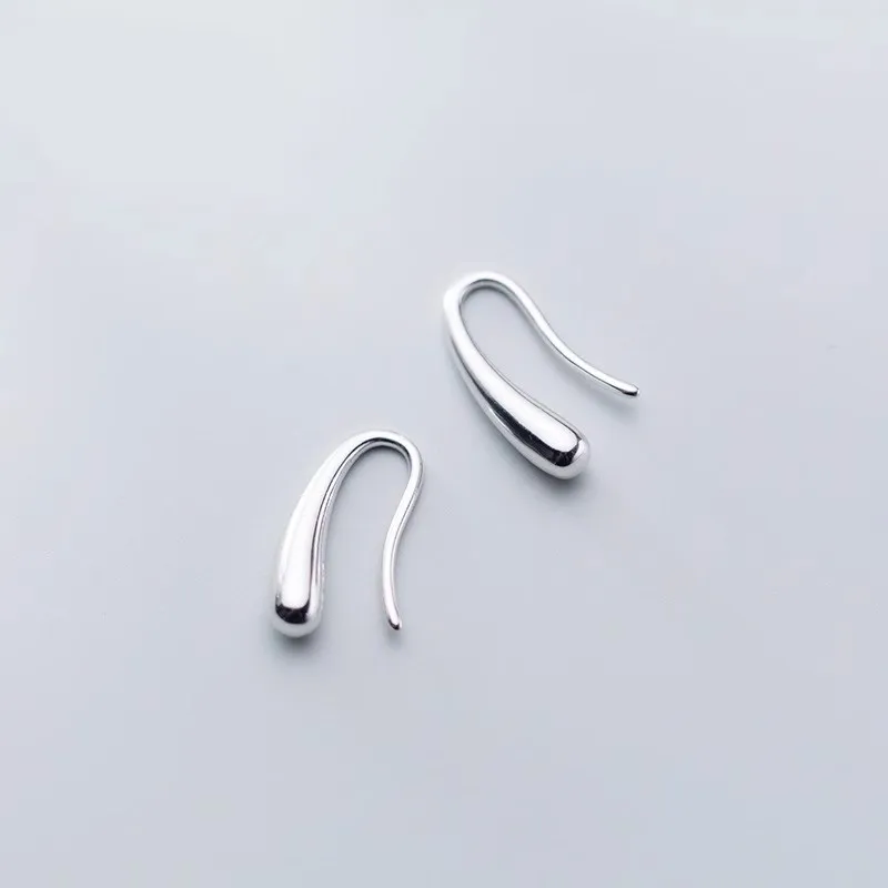 

925 Sterling Silver vertical bar Wedding Dangle Earrings For Women Silver Earrings Party Fashion Jewelry