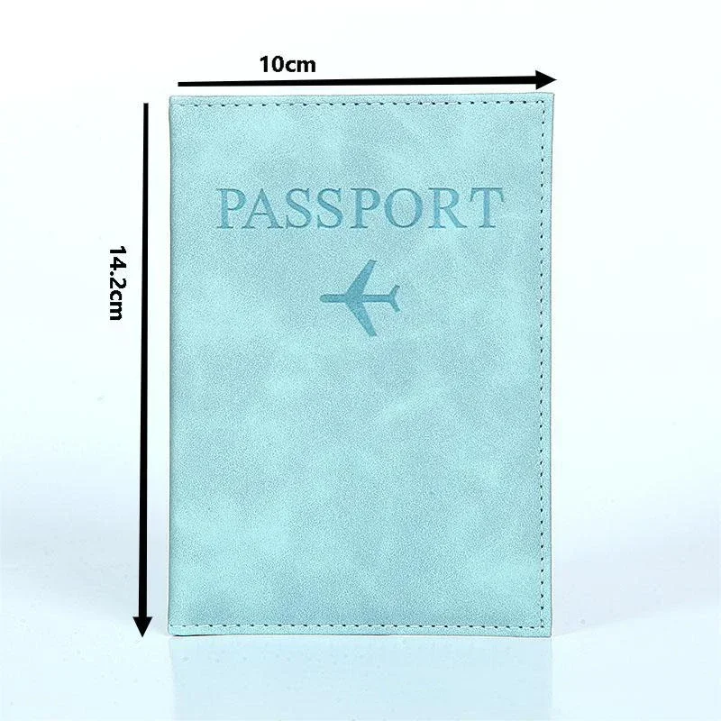 Unisex Travel Passport Holder Cover Case Wallet for Men Women Ticket Protective Covers ID Credit Card Holder Travel Accessories