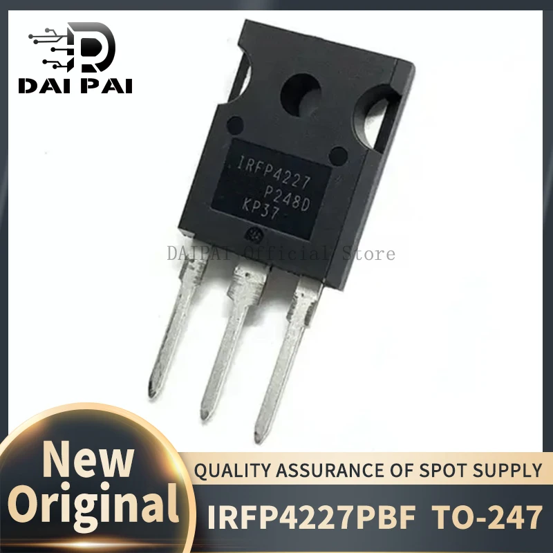 (10 unidades/lote) 100% Novo Original Importado IRFP4227PBF IRFP4227 TO-247 N-channel MOS FET 200V 65A