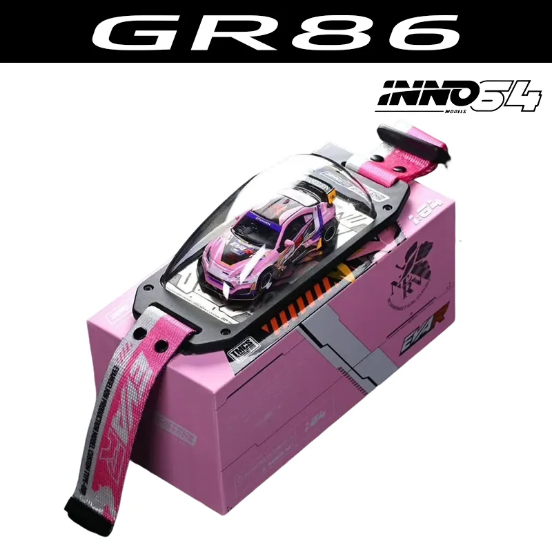 SOLD〜＊桜色　レースフレームタッセル＊〜 INNO 1/64 GR86 TMCS 2026 SPECIAL EDITION New Spot Goods Collection