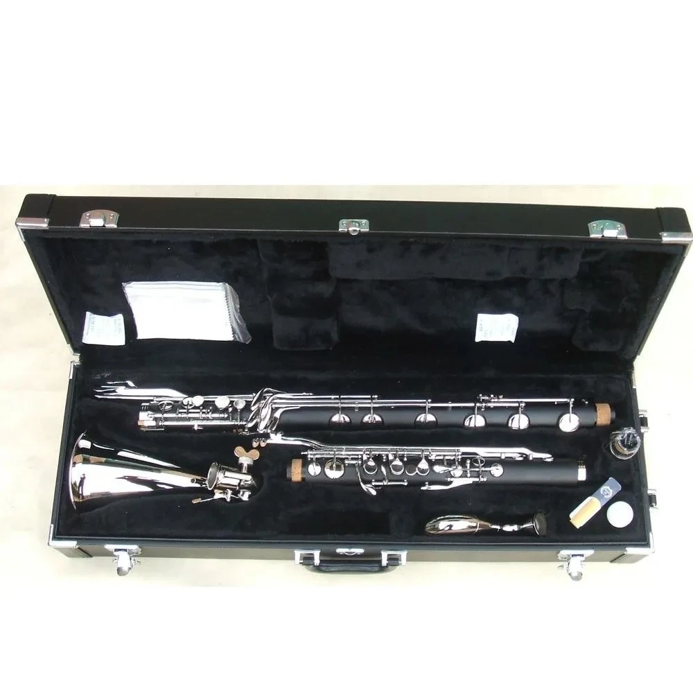 (Low C ) bass Clarinet kit Hard Bakelite Body Nickel Plated new