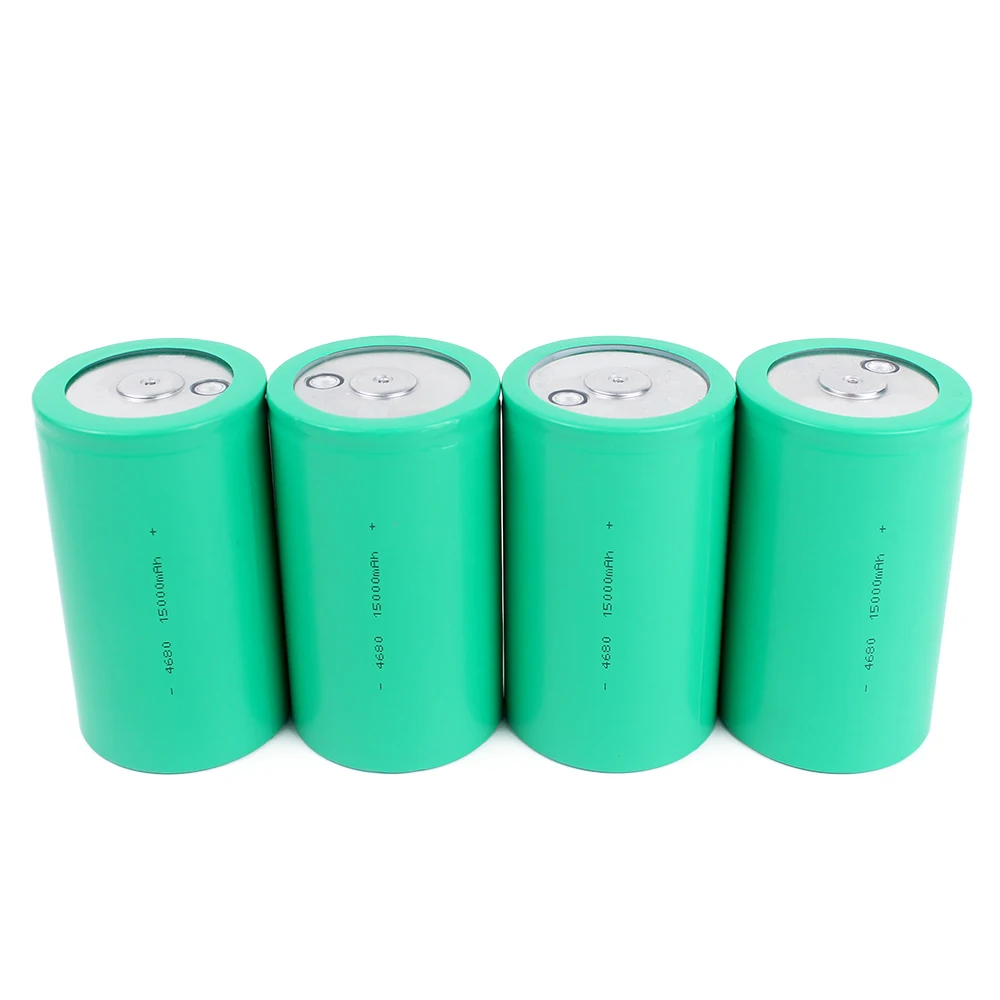 Lifepo4 4680 3.2V 15Ah Cylindrical Rechargeable Original Grade A Cell Long Cycle Life For DIY 12V 24V 48V Solar Boat RV 1-8PCS