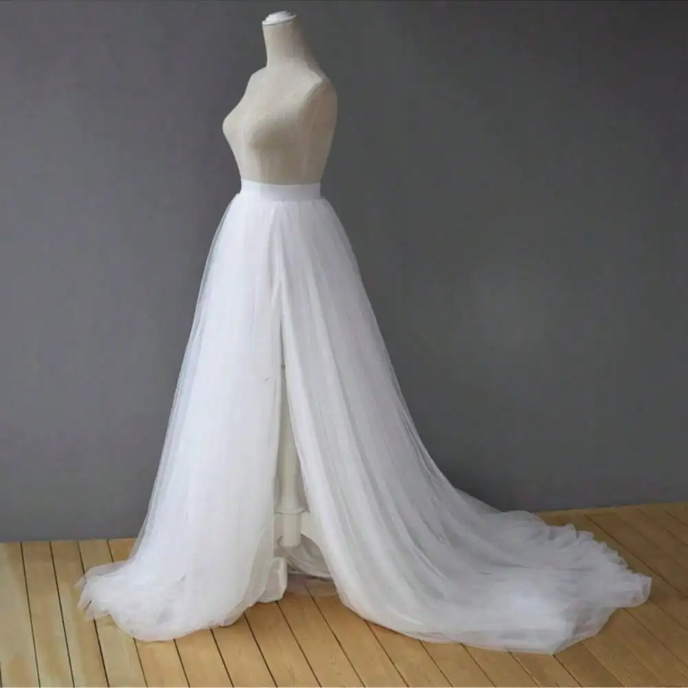 

Нежнейшая тюлевая юбка для взрослых невест, белая тюлевая юбка с длинным шлейфом, вечерняя длинная юбка, тюлевая юбка для фотосессии