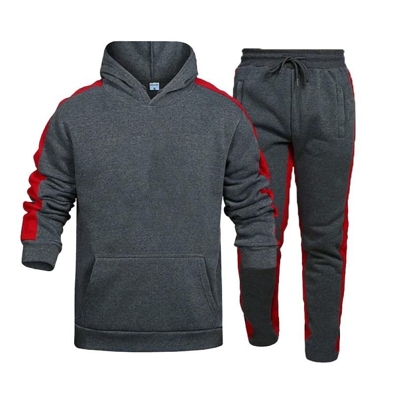 Men's Clothing Fashion Track Suits Sports Wear Jogging Suits Ladies Hooded Tracksuit Set Clothes Hoodies+Sweatpants Sweat Suits