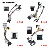 SKYFAME-Adaptador de arnés de cableado de 16 pines para coche, decodificador de caja Canbus, Cable de alimentación de Radio Android para Great Wall Poer Haval H9 G-RZ-GRW59