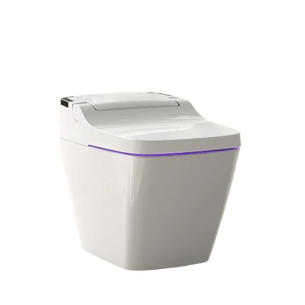 Smart Toilet, One Piece Integrated Toilet with bidet built-in, Auto Open/Close Lid, Auto Dual Flush, Heated Seat, Toilet Smart