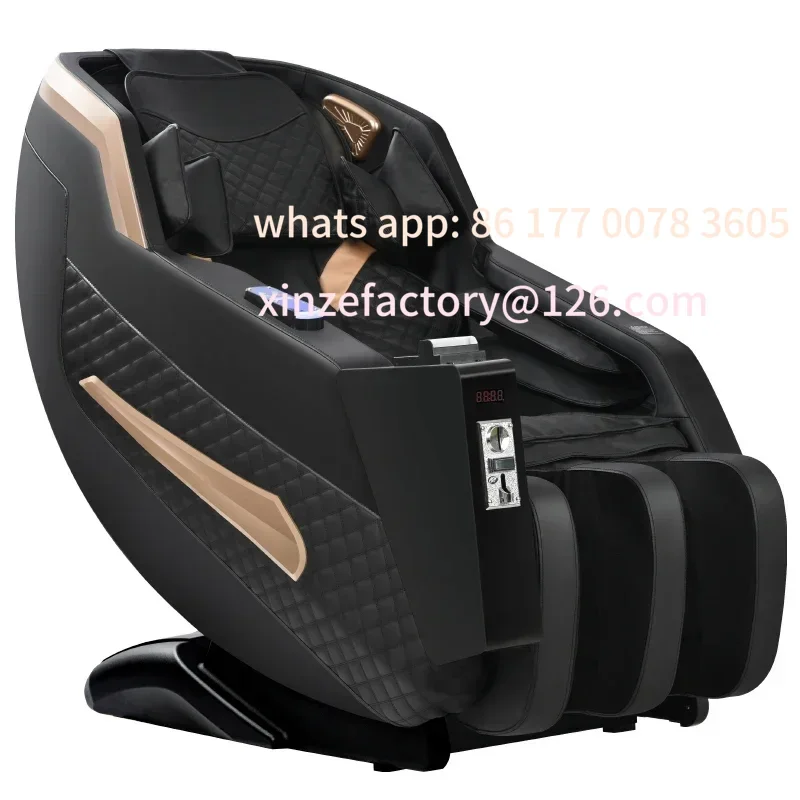 

Customizable Massage Products Chair Massage sofa coin message 4D Sl Track Full Body Electric Zero Gravity vending