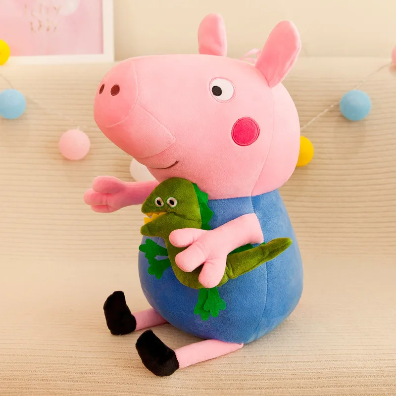40Cm Originele Peppa Pig Knuffels Peggy George Dinosaurus Pop Kinderen PillowCartoon Anime Figuur Gevulde Pluche Gift speelgoed