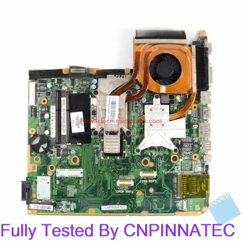 600816-001 580976-001 motherboard for HP Pavilion DV6 DV6-2000 DA0UP6MB6F0 With Processor & Heatsink