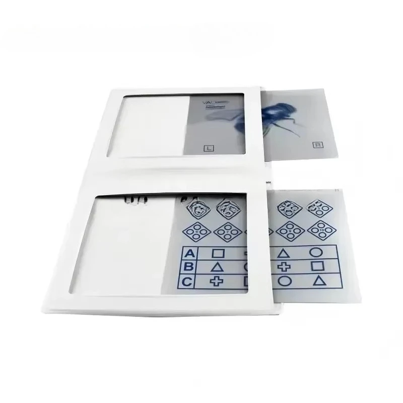 Professional 1000S Amblyopia Strabismus Fly Stereo Acuity Test Charts for Pediatric Eye Clinic with CE Certificate