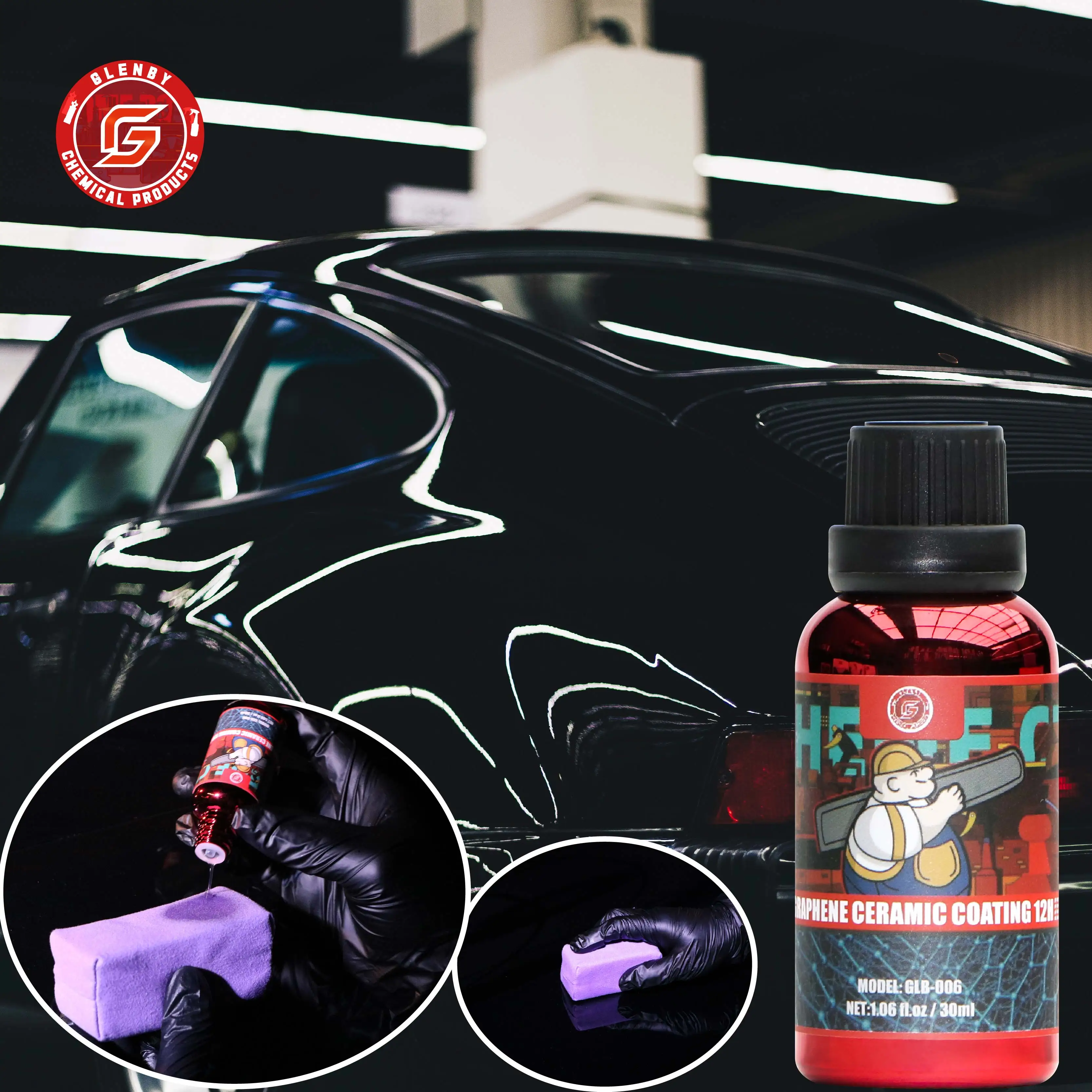 Advanced Graphene Ceramic Coating For Cars 12H Graphene Coating For Car Detailing Long Lasting Protection