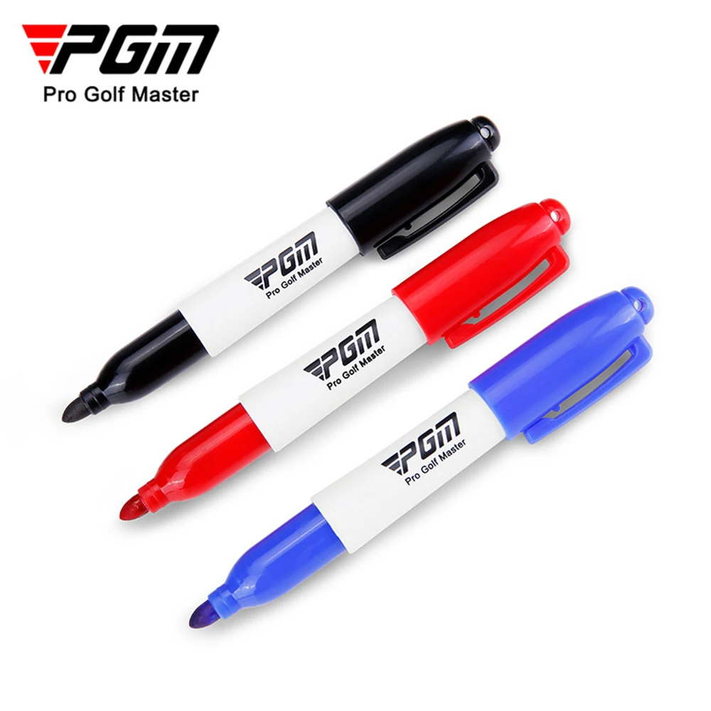 PGM Golf Ball Marker Thread Drawing Line Tool Portable Special Marking Pen Waterproof Ink, Not Easy to Fade