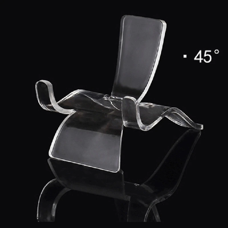 Clear Display Easel Stands Pedestal Small Collectibles Display Showcase Rack