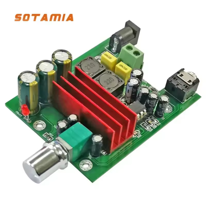 SOTAMIA 100W TPA3116D2 amplificador de potencia Audio Mono Subwoofer amplificador de rango completo Mini Amp amplificador de altavoz de sonido Digital