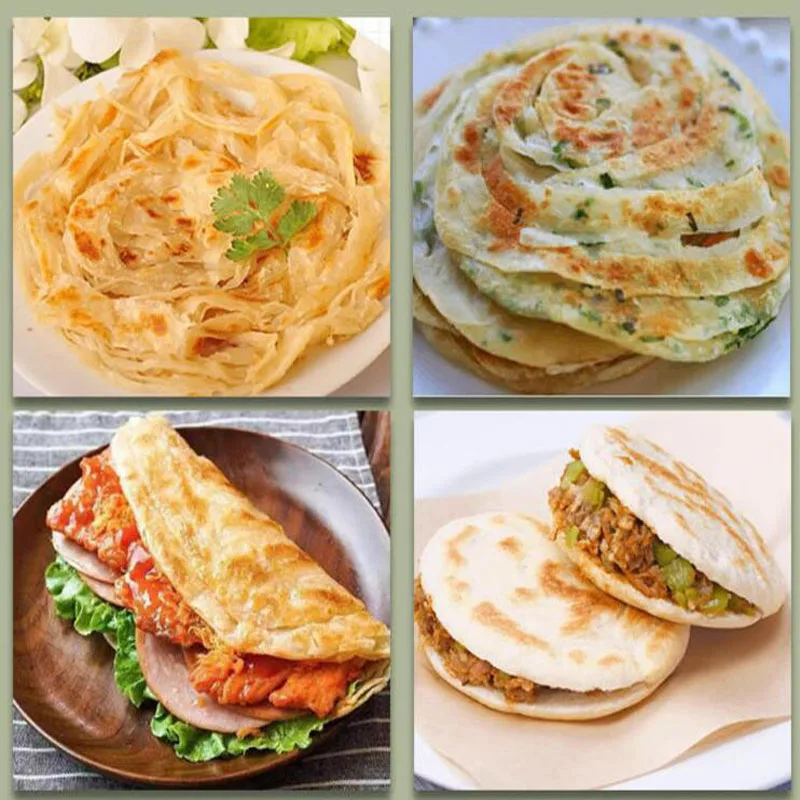 25cm Pizza Dough Pressing Machine Round Pancake Dough Press Machine Stainless Steel Manual Dough Press Machine