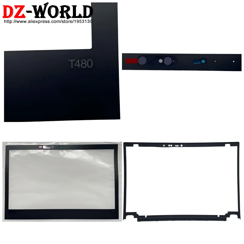 LCD Bezel Sticker Cover Screen Front Frame Shell Case for Lenovo ThinkPad T480 A485 01YR491 01YR488 01YR487 01YR490 01YR492