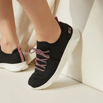 Skechers 여성용 오리지널 신발, 야외 스포츠 러닝화, 캐주얼 워킹 통기성 운동화, 2024 경향 