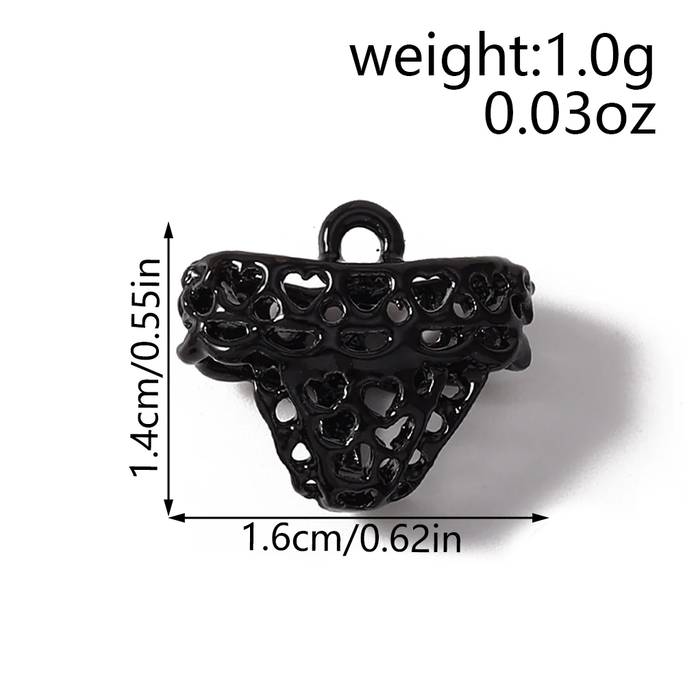 Leslie 5 Stück Neonfarbene Sommer-Strand Sexy Bikini Anhänger für DIY Ohrringe Halsketten Handgemachter Schmuckherstellung – Detail 15