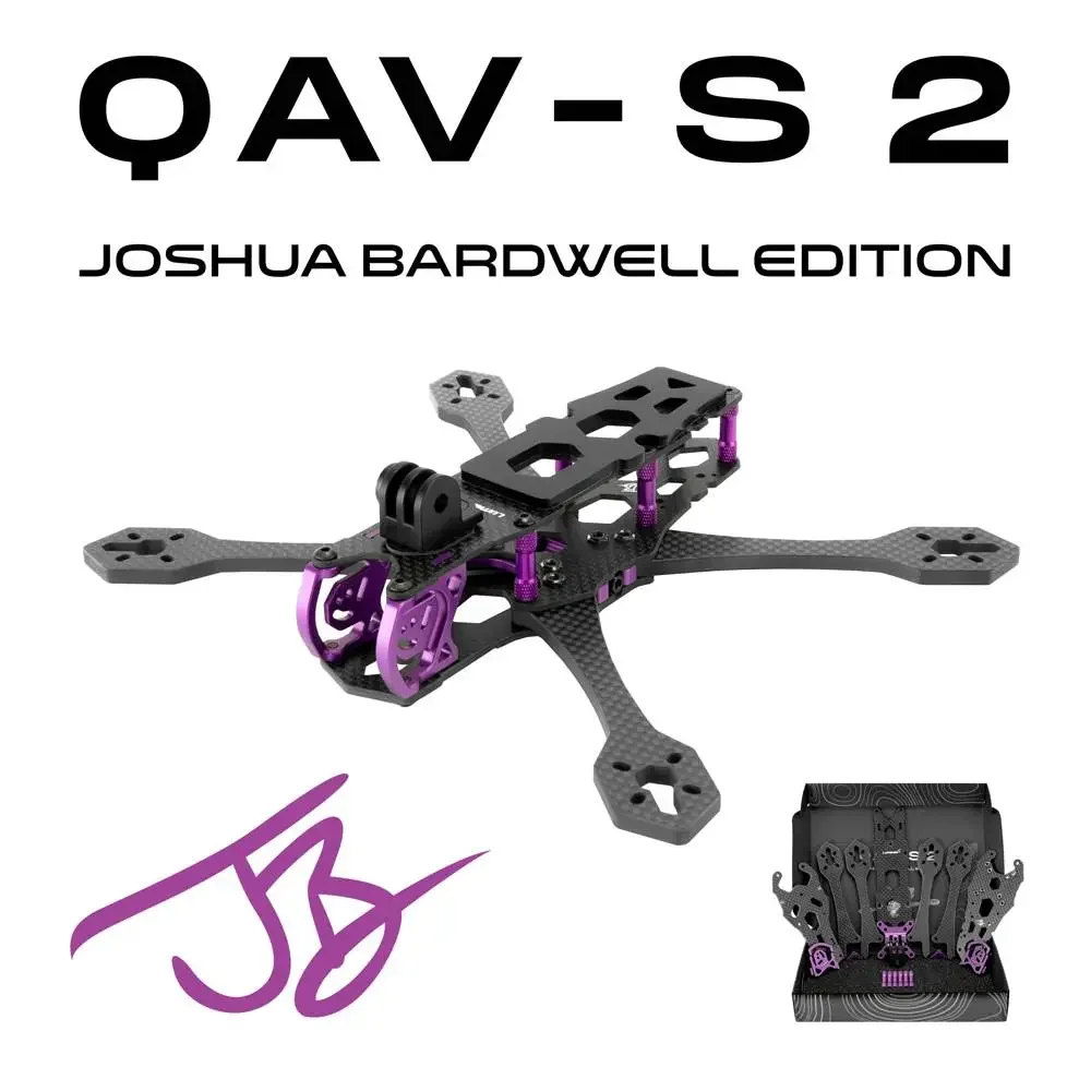 

Lumenier QAV-S 2 Joshua Bardwell SE 5” Frame Kit