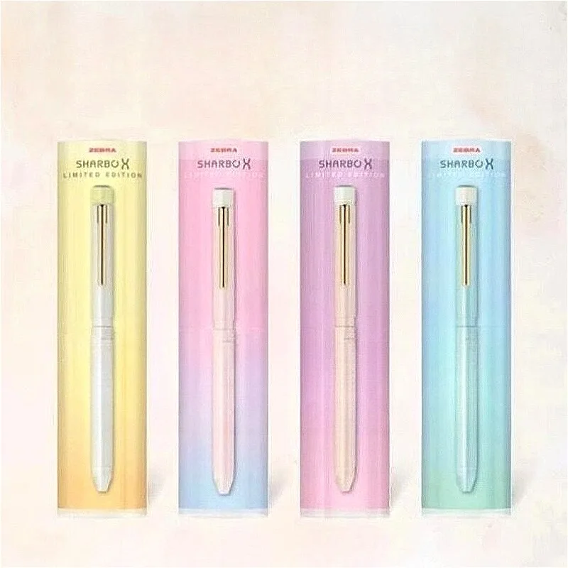 Japanese Zebra Sharbo X Multifunctional Gen Pen Senova Women's Pearl Fine Metal Pen Body Nuance Limited Edition Rollerball Pens