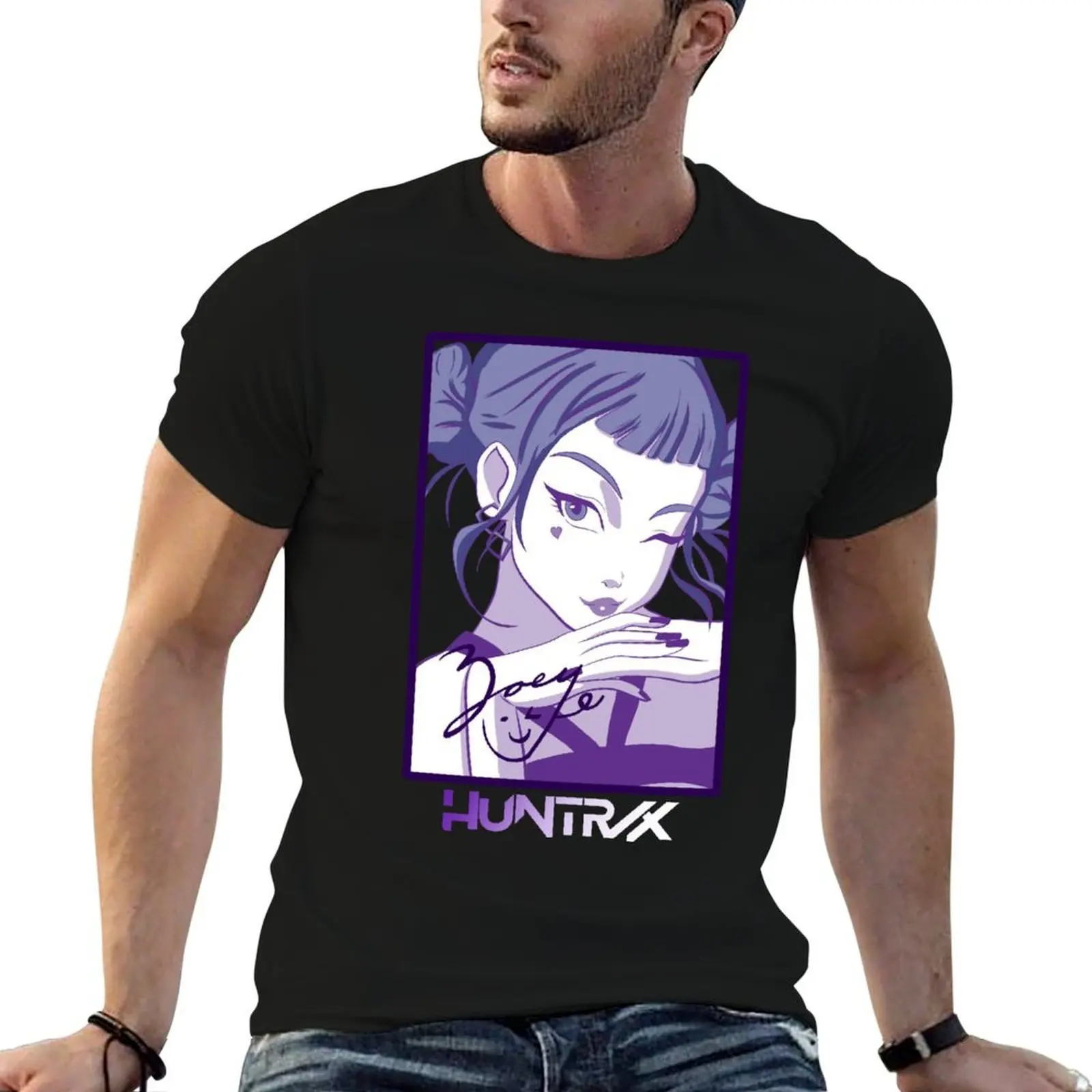 

Zoey Autograph - HUNTRIX - HUNTR/X - Kpop Demon Hunters T-Shirt t shirt man plain cotton t shirt pack T-Shirt