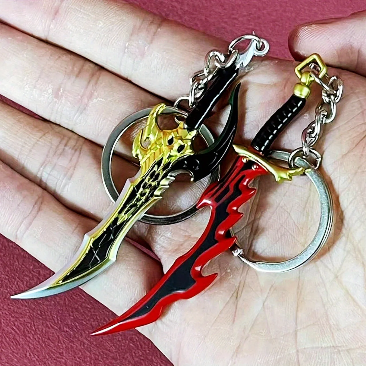 3.5inch Solo Leveling Katana Metal Anime Cosplay Prop Ninja Knife Sword Real Size Japanese Katana Original Samurai Sabre Toy