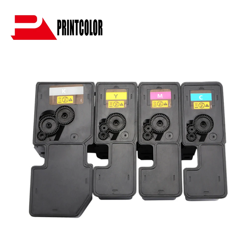 1Set X New compatible TK5220 TK5221 TK5222 TK5223 TK5224 Toner Cartridges for Kyocera p5021cdn p5021cdw 1Set=4pcs（BK C M Y）