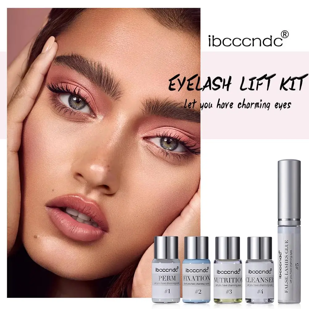 Brow Laminação Eyelash Lift Kit, semi permanente maquiagem acessórios, B5T9, B5T9