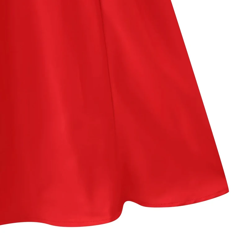 HXAO レッド レディースドレス オフショルダー ホルターネック パーティードレス 2025 女性用 夏 サテン エレガントドレス バックレス セクシー マキシドレス