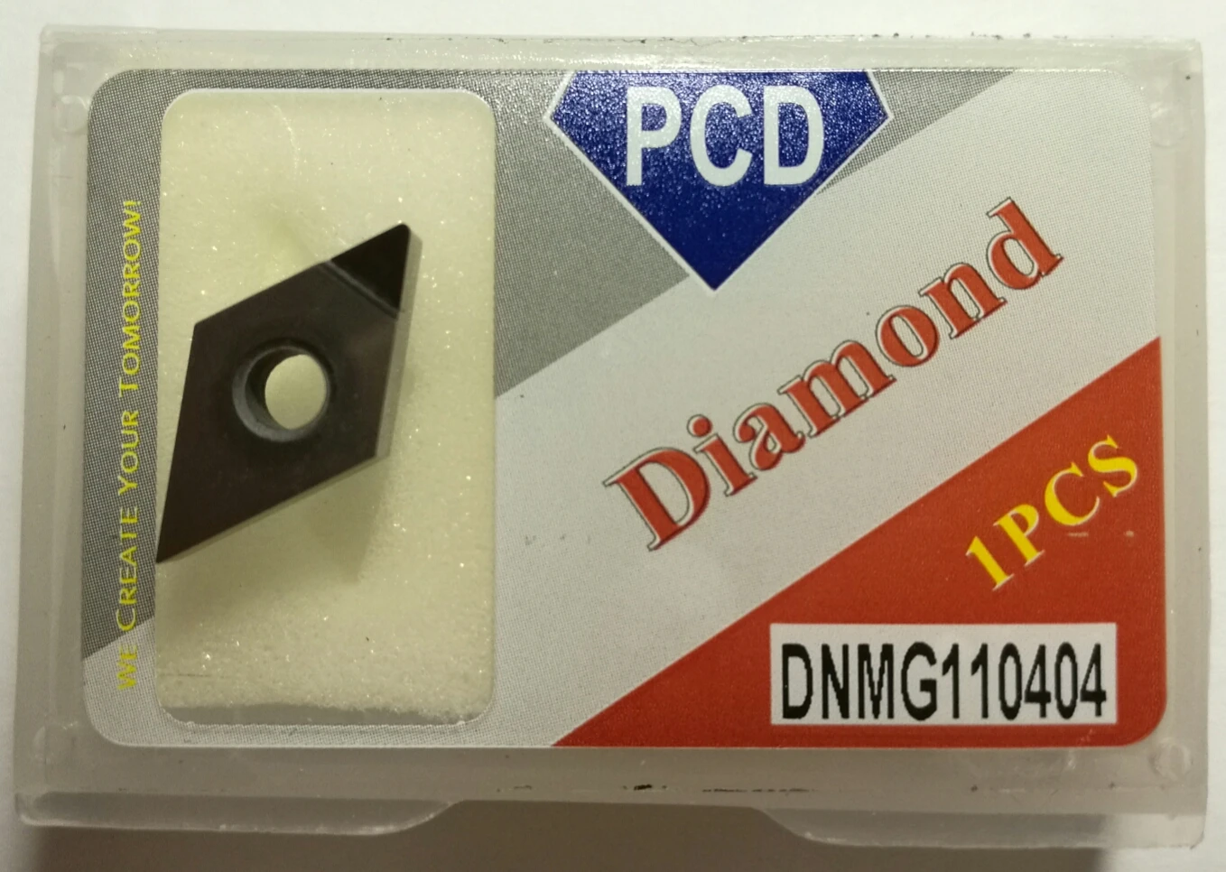 CNC Cubic Boron Nitride PCD Blade Hard Steel DNMG110404