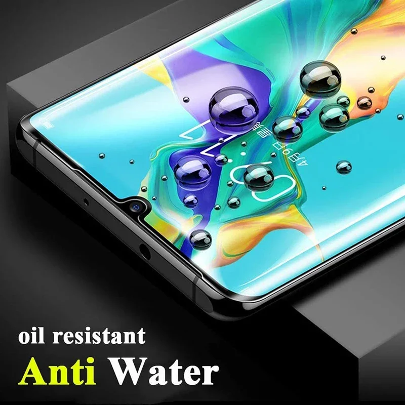 

2/3/4Pcs 9H Tempered Glass For Huawei P30 Pro HD Curved Four Sides Glue Screen Protector
