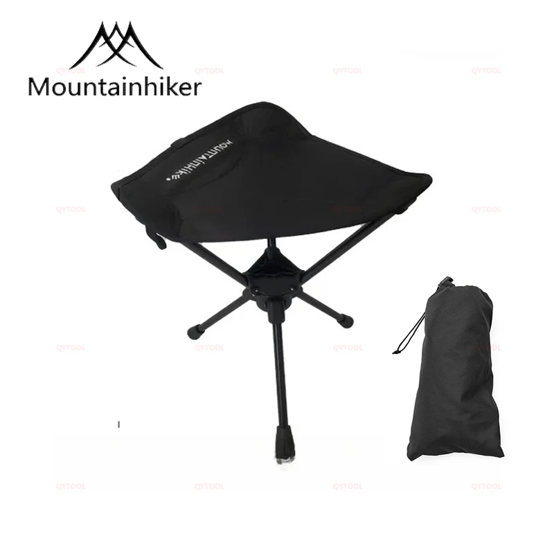

Mountainhiker портативный складной вращающийся табурет из алюминиевого сплава легкий мини-стул для кемпинга, рыбалки, пикников, уличного снаряжения