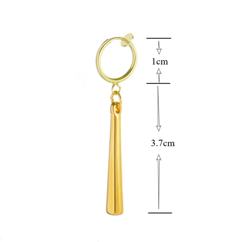 3 pçs conjunto clipe de orelha brincos roronoa zoro cosplay moda jóias para homens mulheres anime cosplay adereços acessórios traje de halloween