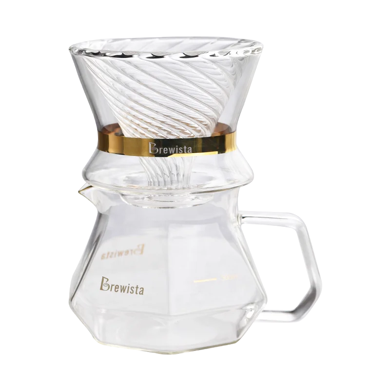 Brewista Coffee Drip Filter Cup, Pour Over Coffee Maker, Separate Stand, Office or Coffee Shop Use, 400ml 500ml