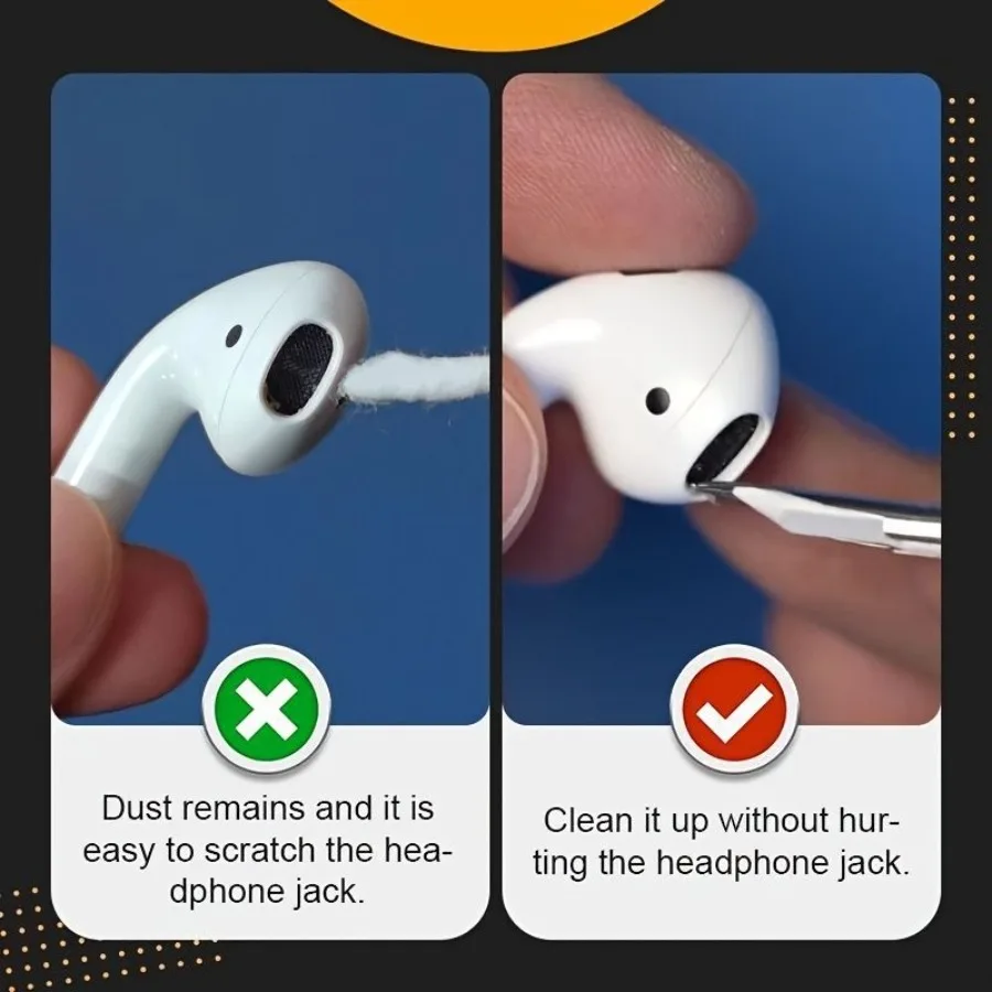 مجموعة واحدة من أدوات أقلام التنظيف، مجموعة أدوات تنظيف Airpods Pro 1 2 3