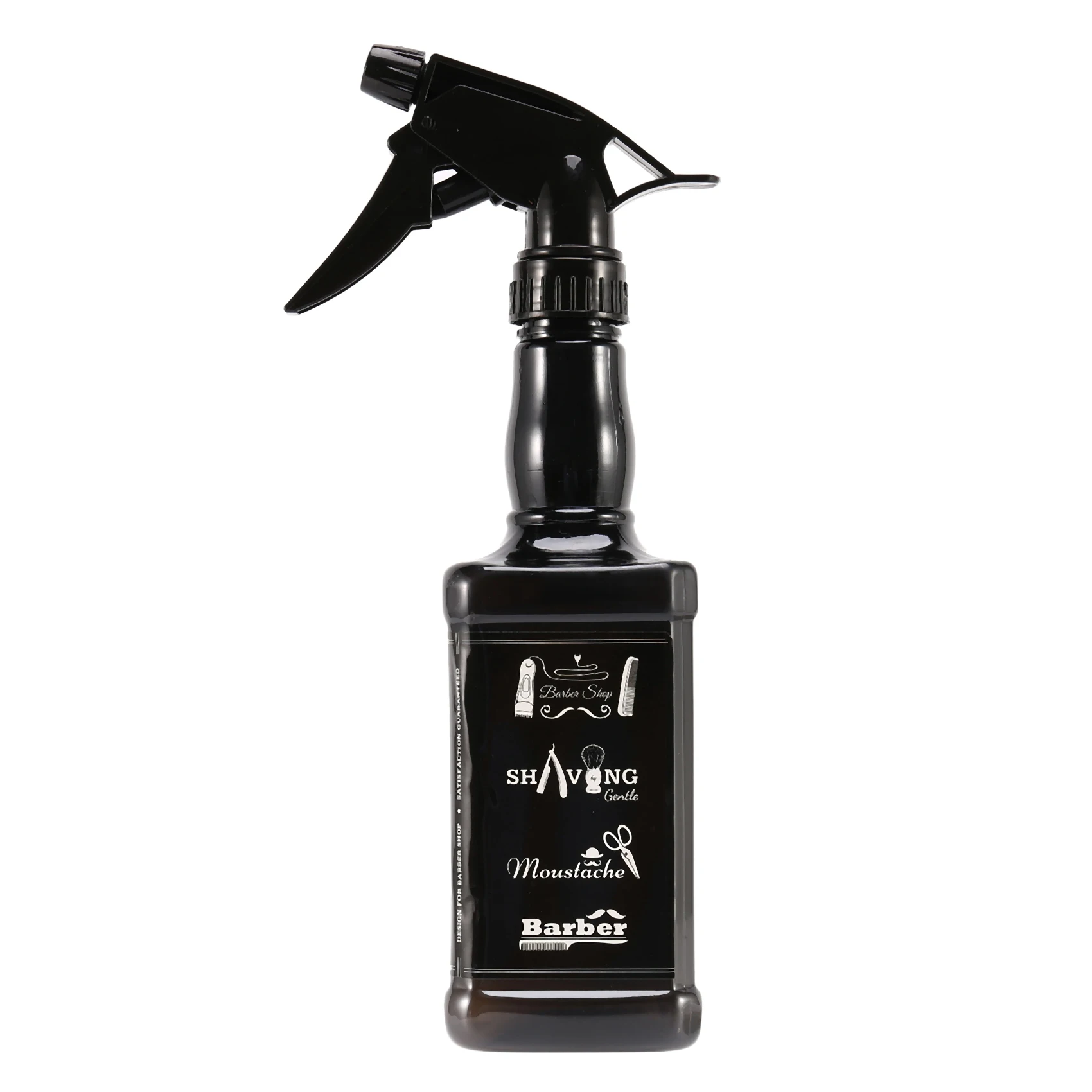 650Ml Hairdressing สเปรย์ขวด Salon Barber Hair เครื่องมือตัดผม Water Sprayer สีดํา