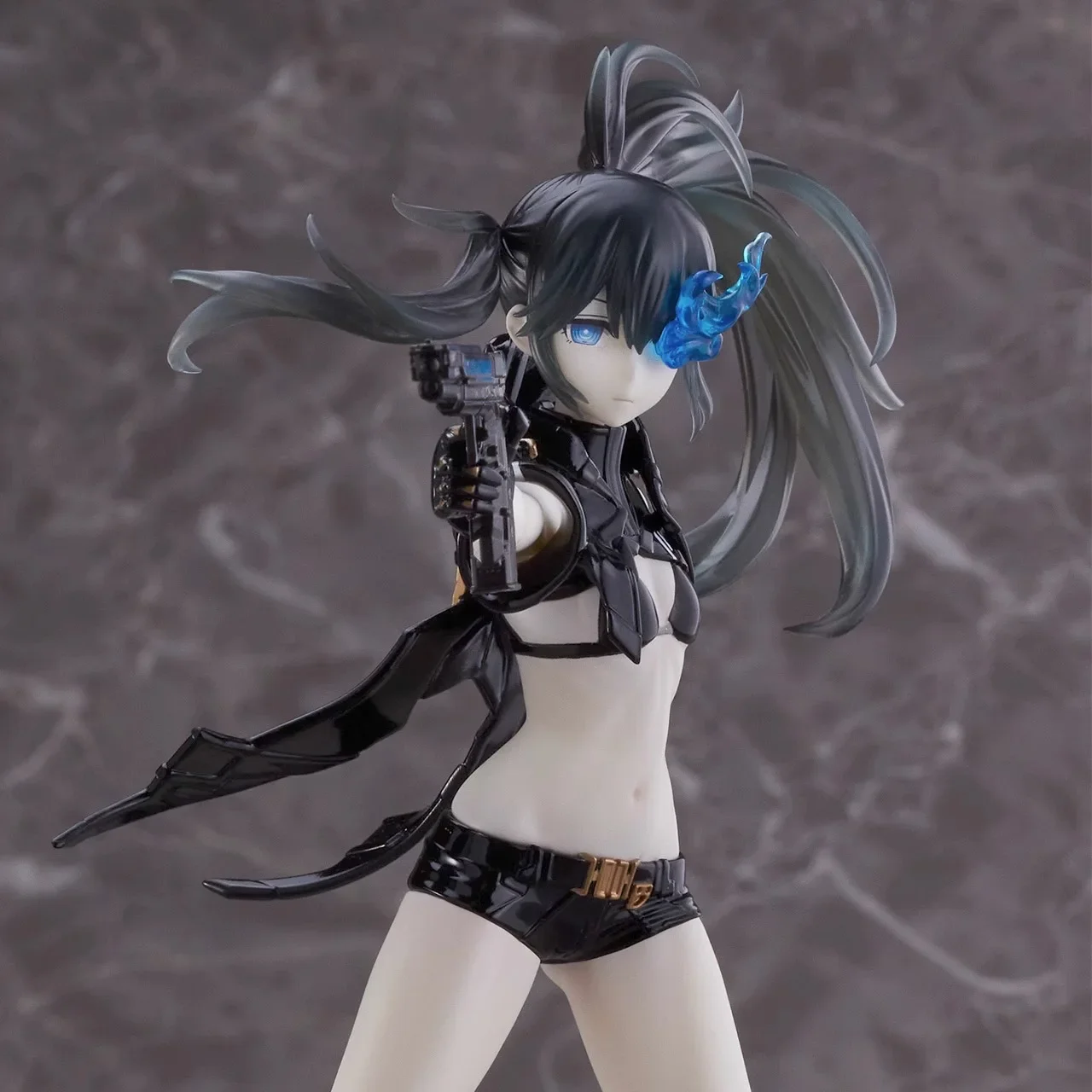 TAITO Black Rock Shooter Queen Awakens, modelo de figura móvil, juguete de película, juego de Anime, auténtico Stock