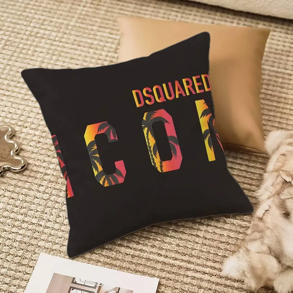 D-DsquaredS Kids Pillow Case Anti-dustmite Invisible Zipper Sofa Bed