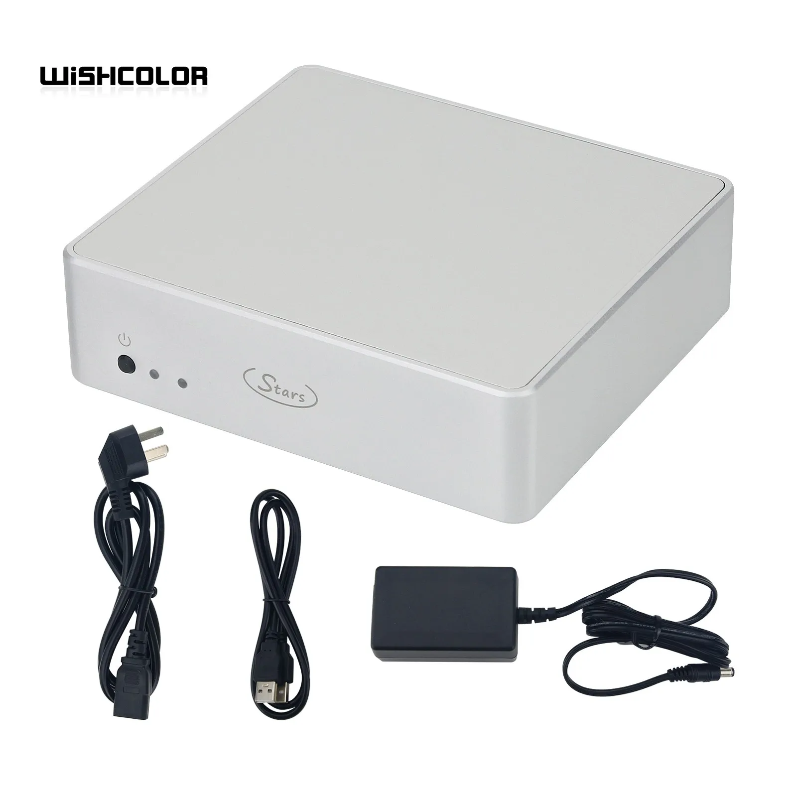 

Wishcolor A/B-Type Built-in MV85 Digital Turntable for Raspberry Pi High Precision OCXO ROON AirPlay UPNP NAA