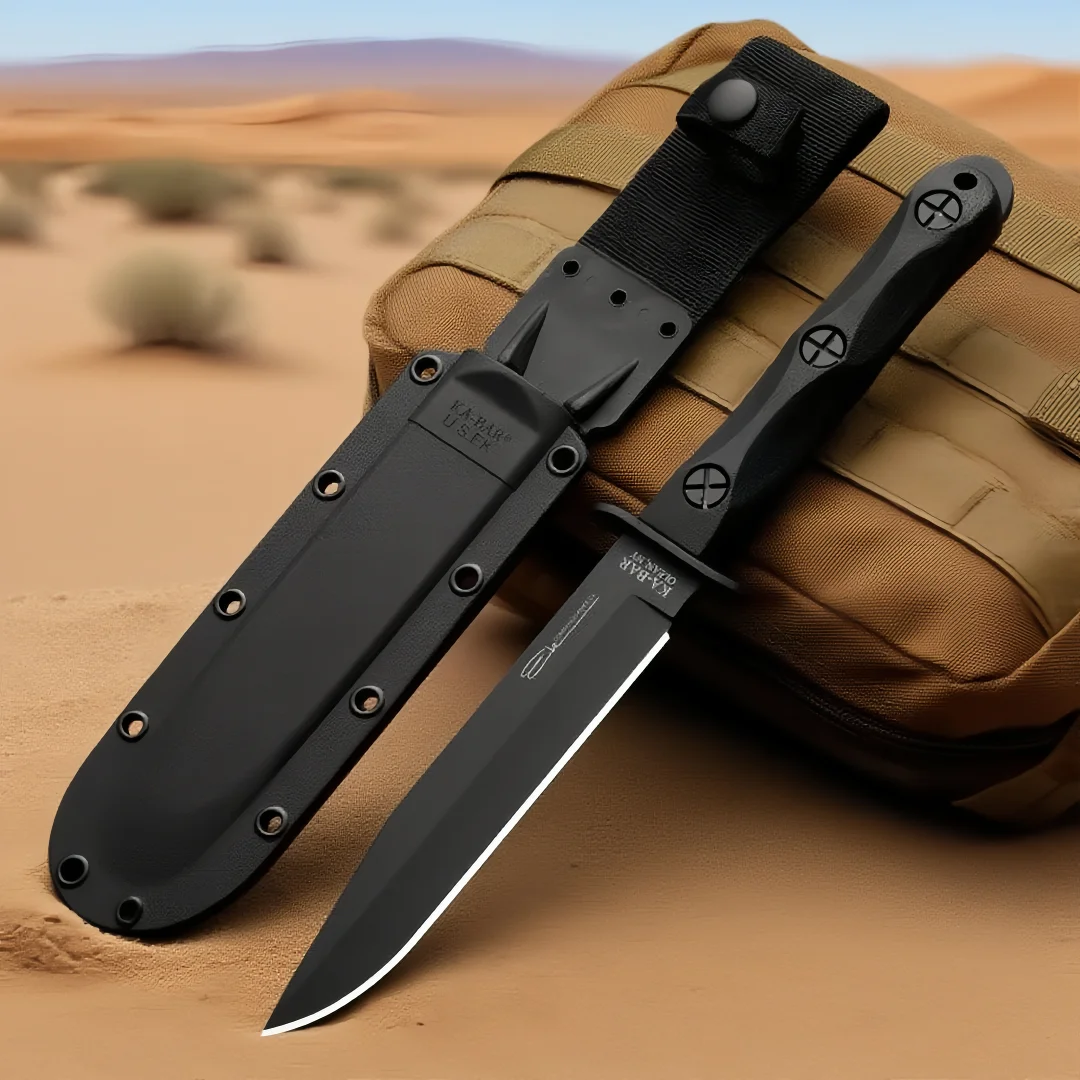 

EK45- Jungle Obstacle Removal Knife, 1095 High Carbon Steel Outdoor Knife, Camping and Mountain Climbing Emergency Knife