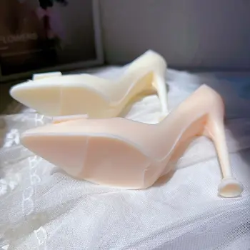 Silikonová forma na svíčky pro ženy, boty na vysokém podpatku, dámské boty s špičatou špičkou, dámské boty na quinceaneru, dekorace, dárky, voskové silikonové formy 12 nejlepší prodej forma na svíčky do bot - №6