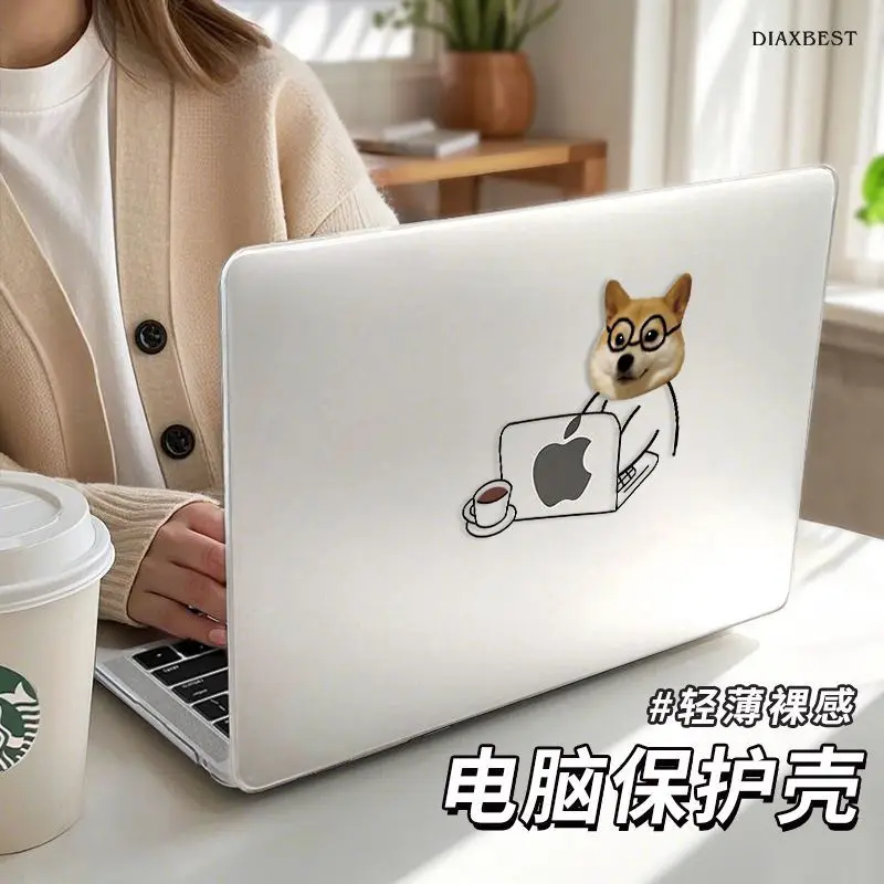Working Puppies Cats Case for Macbook Air 13.6 M5 M1 Pro 14 M4 Air 15.3 13 M3 15 M2 Mac Cover A3113A2681 A2442 A2941 Anti-Scratc