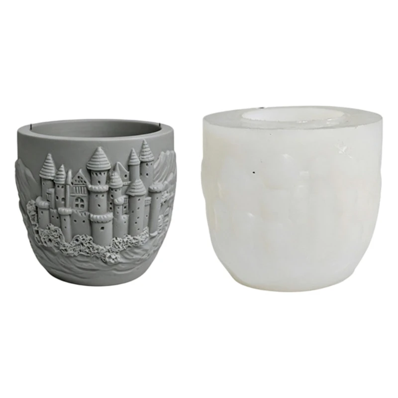 Versatile Silicone Castles Mold For Crafting Unique Holder Resin Trays And Home Decoration Accessories E0BF