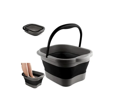 

Collapsible Foot Bath Soak Tub With Handle Portable Feet Spa Soaking With Massage Acupoint For Foot Massager
