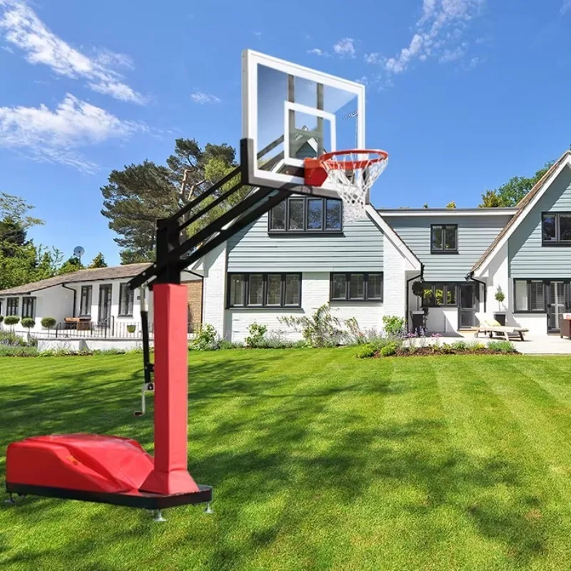 

Professional Outdoor Movable Stand Portable Adjustable Hoop With Board And Stand For Adult Training Hot Sell