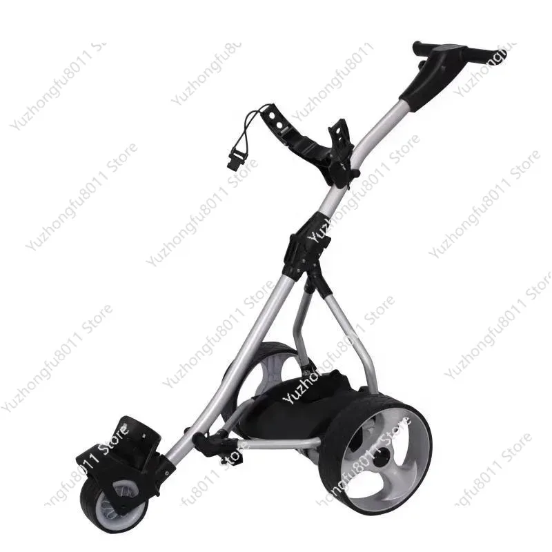 

Anti-tip Wheel Aluminum Remote Golf Trolley